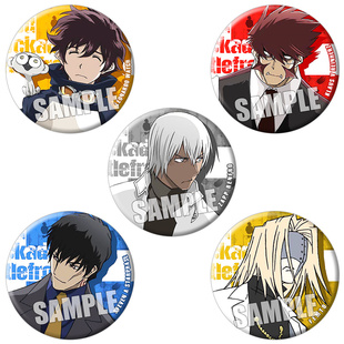 血界战线吧唧徽章 幻界战线莱昂纳多克劳斯史蒂芬动漫周边胸章A