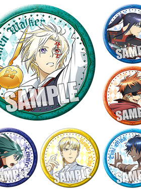 D.Gray-man HALLOW驱魔少年神田优霍华德李娜丽动漫徽章胸章吧唧E