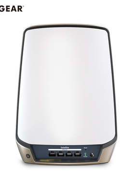 NETGEAR网件Orbi奥秘AX6000三频Mesh分布式RBK862 863无线路由器10G万兆WAN口RBS860分机别墅大平层全屋WiFi6