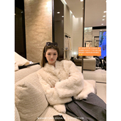 今年第一件进口托斯卡纳皮草女冬 WANANTONG 新年战衣 雪国珍珠