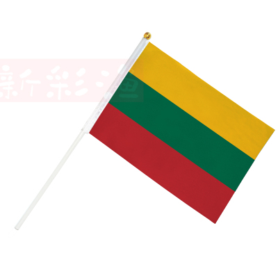 8号立陶宛小旗子手摇旗厂家批发7号刀旗订做串旗Lithuania flag