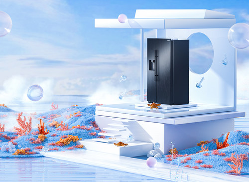 【482-618促销海报KV头图】C4D工程OC渲染3D模型素材三维场景电商