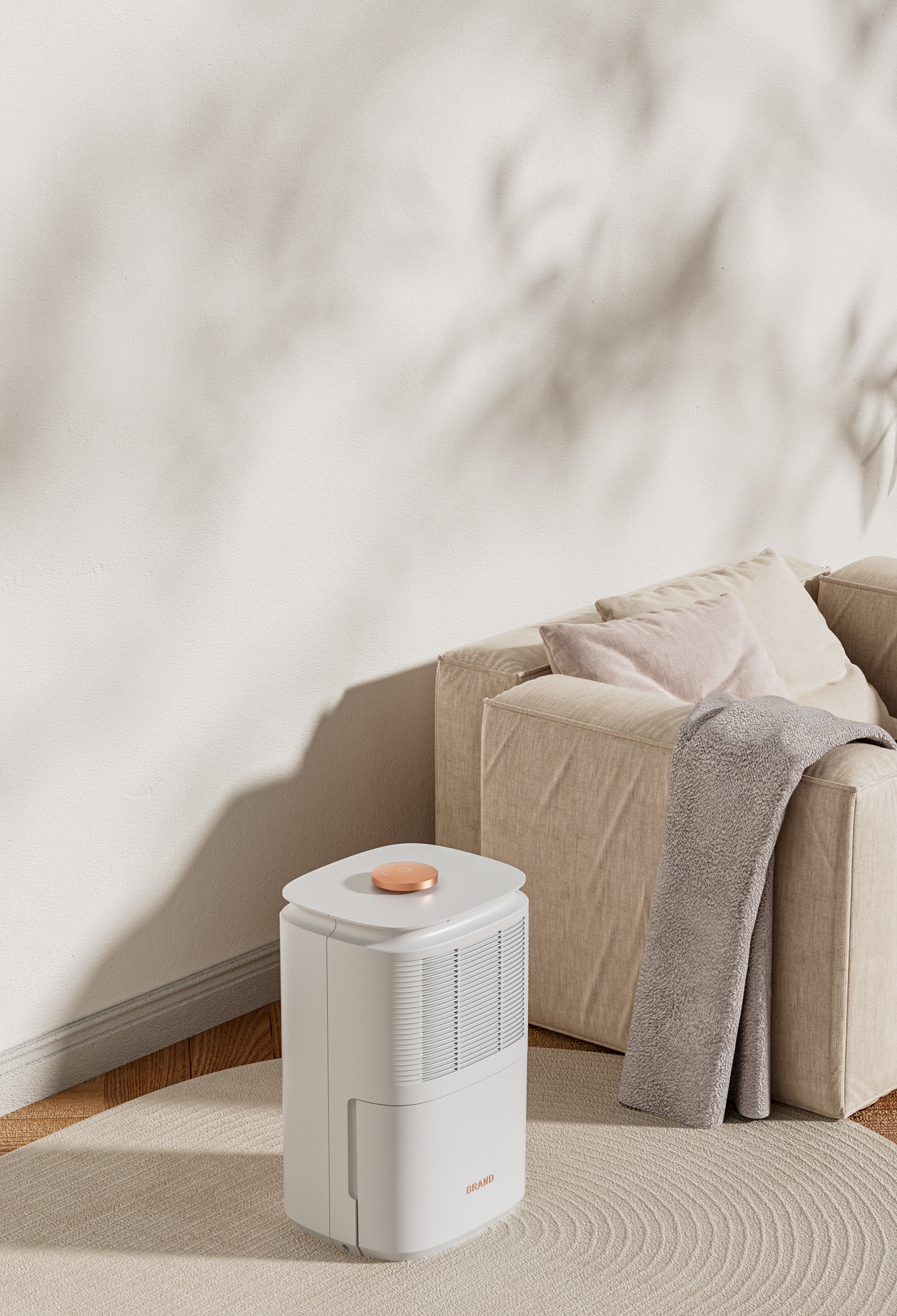 【459-室内除湿机】C4D工程OC渲染3D模型素材三维场景海报电商