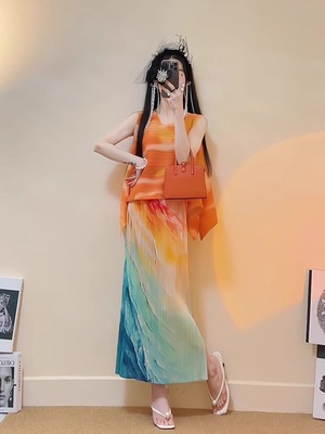 外贸品牌撤柜清仓连衣裙