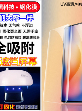 适用VIVO S20 S19 S18 S17 S16 S15 S12 Pro NEX 3S钢化玻璃膜V25 V27 V29 V30 V40 V50全胶UV防窥手机膜e