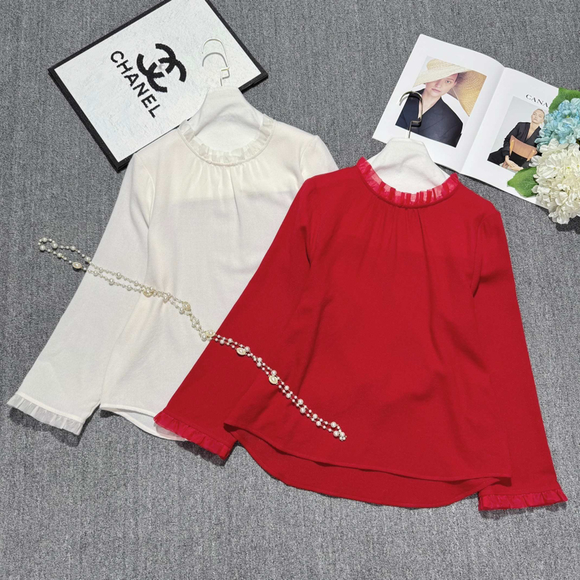 阅悦上新设计感时尚拼接显瘦小衫（含100羊毛）(不含配件)XMS724