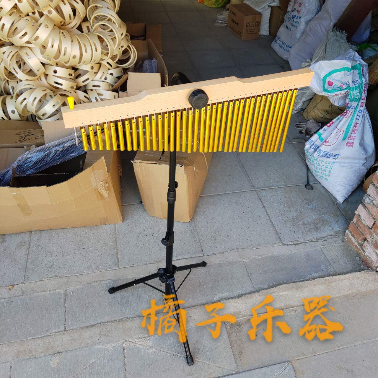 36音风铃奥尔夫打击乐器幼儿园乐队教具伴奏演出音束树排铃带支架