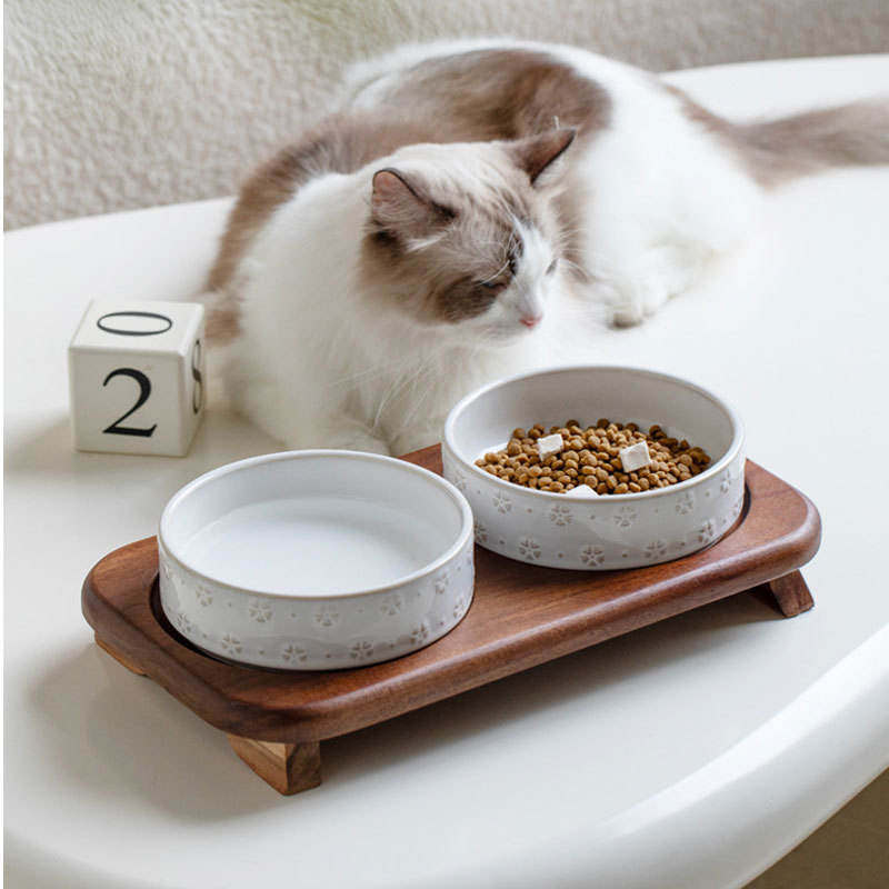 大容量新款复古陶瓷饮水防滑猫碗狗碗狗盆猫咪亚马逊碗双碗粮食碗,宠物/宠物食品及用品,宠物智能玩具,淘宝优惠券,粉丝福利购,淘宝优惠卷