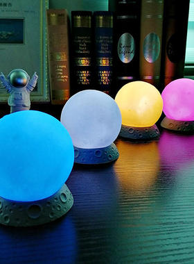 月亮直供氛围灯厂家灯星球灯小夜灯月球灯月球灯星空月球燈