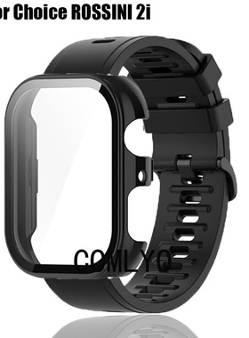 适用荣耀亲选ROSSINI 2i保护壳表带硅胶运动防水男女学生腕带