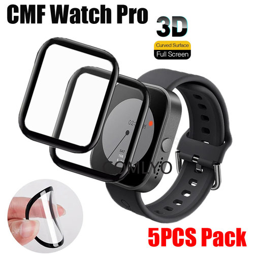 适用CMF Watch Pro智能手表保护膜3D曲面高清防刮花贴膜贴膜