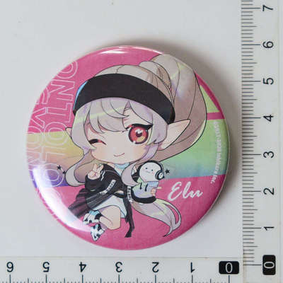 日本正版现货]虚拟Vtuber バーチャルYouTuber 徽章 精灵える（S