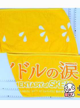 日本正版现货]DOCUMENTARY of SKE48 アイドルの涙 长毛巾
