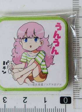 日本正版现货]母性天使MOTHCAL KANON 方徽章（S