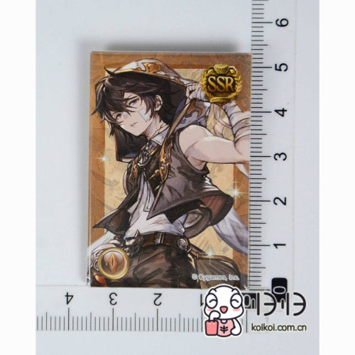 日本正版现货]碧蓝幻想 GRANBLUE FANTASY- 方形徽章 艾鲁
