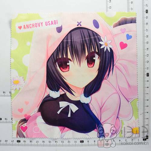 日本正版现货]宇都宮つみれANCHOVY USAGI CM限定 清洁布/眼镜布