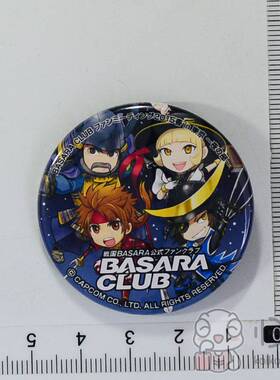 日本正版现货]战国BASARA  CLUB Q版徽章 集合