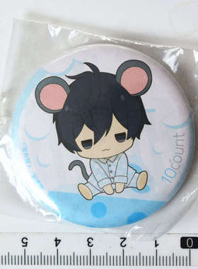 日本正版现货]TEN COUNT 宝井理人 きゃらっちゅ!徽章 黑濑陆（S