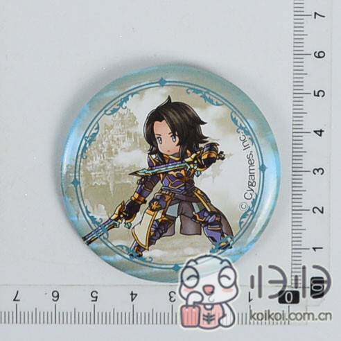 日本正版现货]碧蓝幻想 GRANBLUE FANTASY 徽章 兰斯洛特