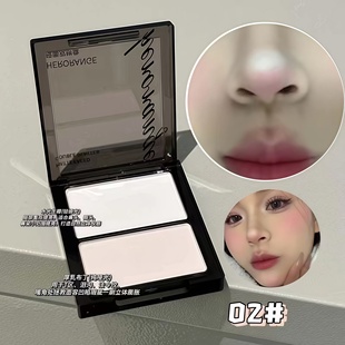 白日梦双色哑光高光提亮面中自然立体鼻头凹陷泪沟修容盘平价学生