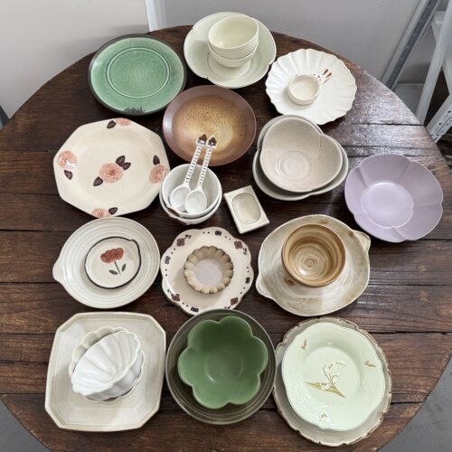 漫生活老板娘二人食餐具套装碗盘碗碟日常家用餐厅民宿仪式感分餐
