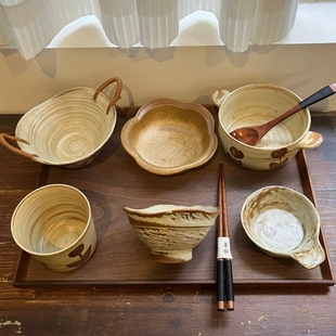 漫生活老板娘桑榆晚景一人食套装合集秋天美拉德餐具精致高级