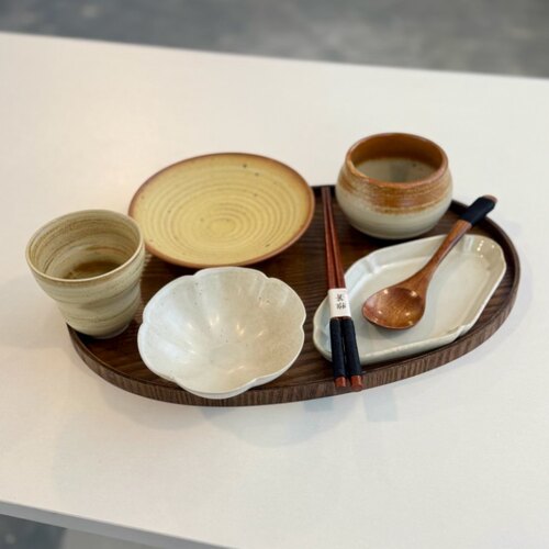 漫生活老板娘 好好吃饭 一人食月子餐休闲餐简餐摆拍复古托盘碗碟