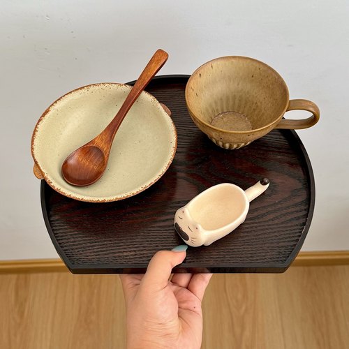 漫生活老板娘 茶间喵趣 下午茶餐具咖啡杯套装家用咖啡厅甜品碗