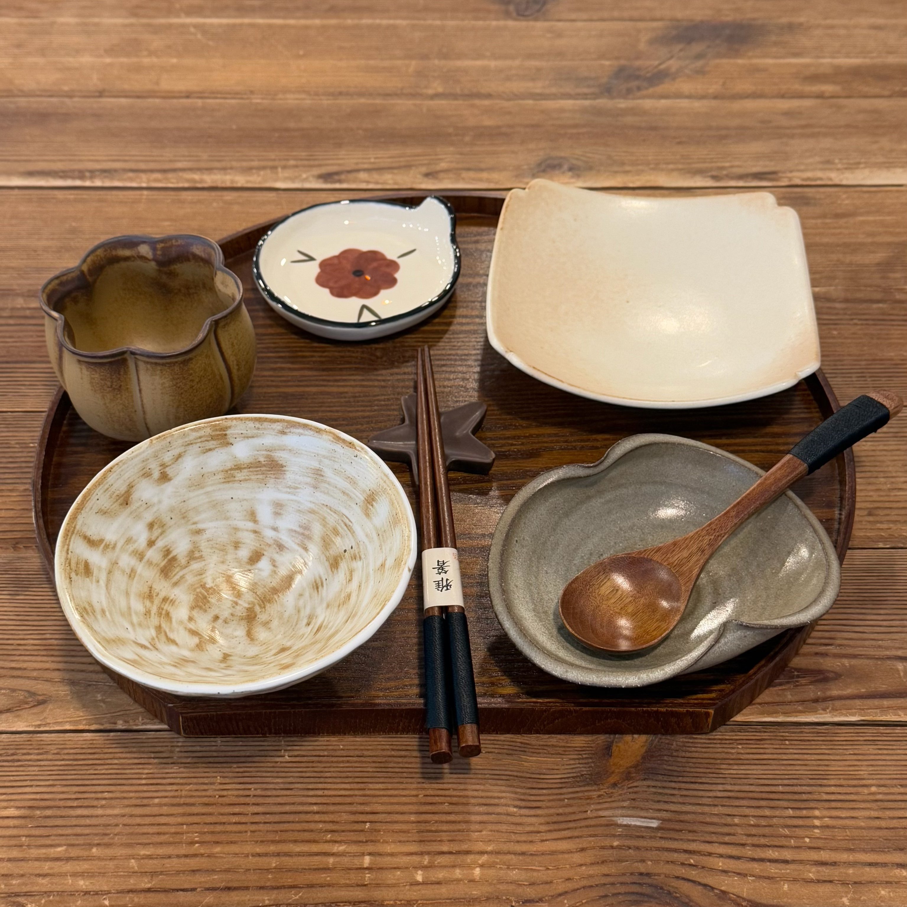 漫生活老板娘 木上和韵 日式和风一人食餐具套装碗盘杯碟餐厅民宿,餐饮具,餐具瓷器套装,淘宝优惠券,粉丝福利购,淘宝优惠卷