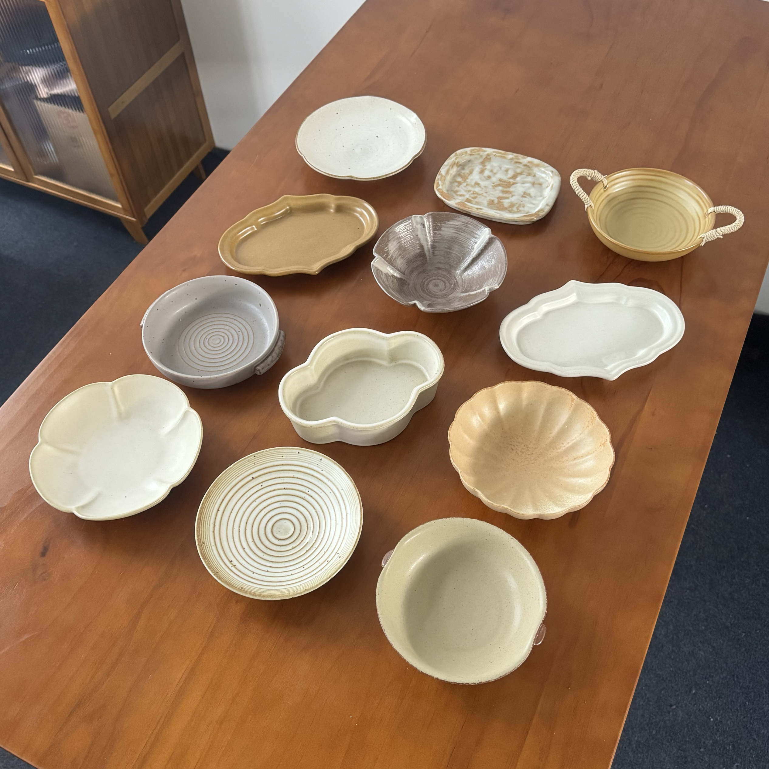 漫生活老板娘 6寸小盘子小碟子粗陶景德镇日式凉菜盘水果盘大合集