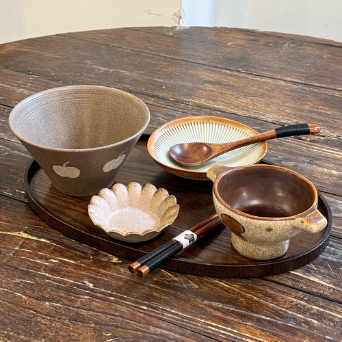 漫生活老板娘 秋野食趣 自然田园风碗盘餐具套装一人食分餐仪式感