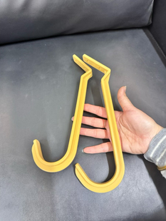 台球桌杆架勾侧面架杆配件架杆三角架台球桌挂钩硬塑