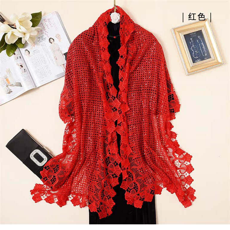 春秋高端礼服披肩配旗袍外搭婚宴婚礼喜妈妈婆婆长款亮片百搭贵妇