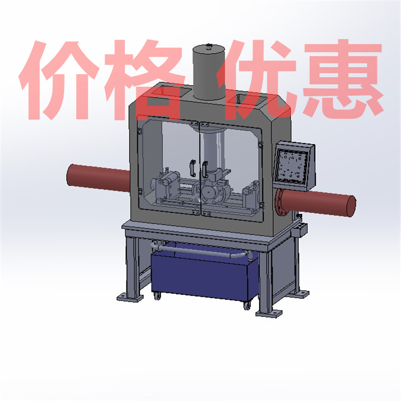 试验机测试检测机设备案例18套合集A4403D图纸机械设计素材SW