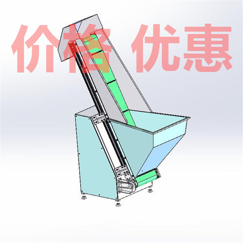 斗式提升输送机案例21套合集A6383D图纸机械设计素材SW模型