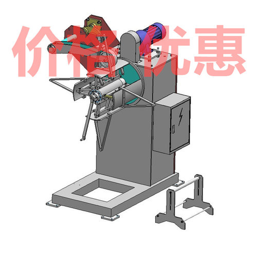 收卷机开卷机卷取设备案例23套合集A4583D图纸机械设计素材S