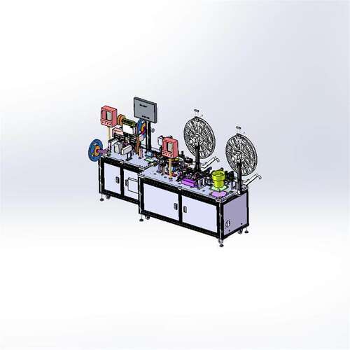 TYPE-C 16PIN自动机X3223  TYPE-C设备 3D图纸 机械设计素材 SW