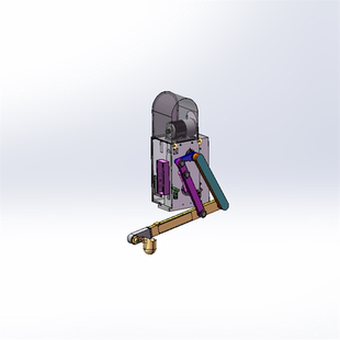 压铸给汤机 原文件X3271   3D图纸 机械设计素材 SW模型