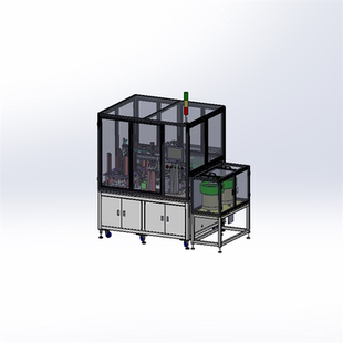 按钮开关弹簧弹性杆组装机X3312 带BOM表 工程图 3D图纸 机械设计