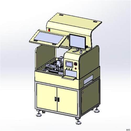 龙门式点胶机3D图纸 E497  非标自动化机械3D素材CAD