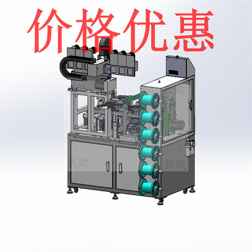 耳机充电板焊线设备自动送线X34823D图纸机械设计素材SW模型