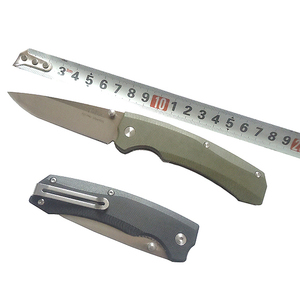 迪克ZERO随身12C27钢隐藏夹EDC水果小刀子锋利折叠高硬度刀具防身