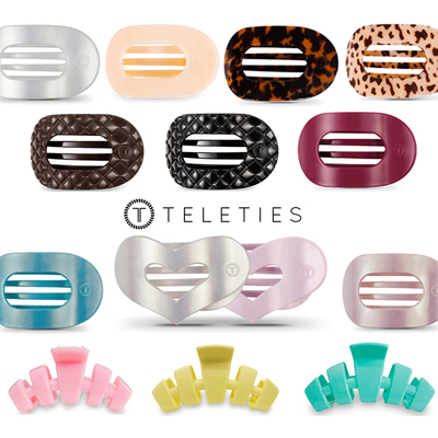 TELETIES【发夹合集】泰莉贝壳夹扁平夹时尚抓夹鲨鱼夹舒适好用