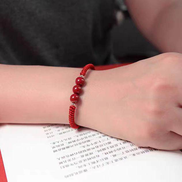 道文创朱砂红绳蛇猪虎猴本命年珠转运珠朱砂手串手绳,饰品/流行首饰/时尚饰品新,手链,淘宝优惠券,粉丝福利购,淘宝优惠卷