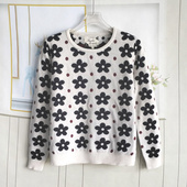 套头圆领毛衣女秋冬加厚针织衫 女士羊毛衫 上衣 2025新款 微瑕疵特价