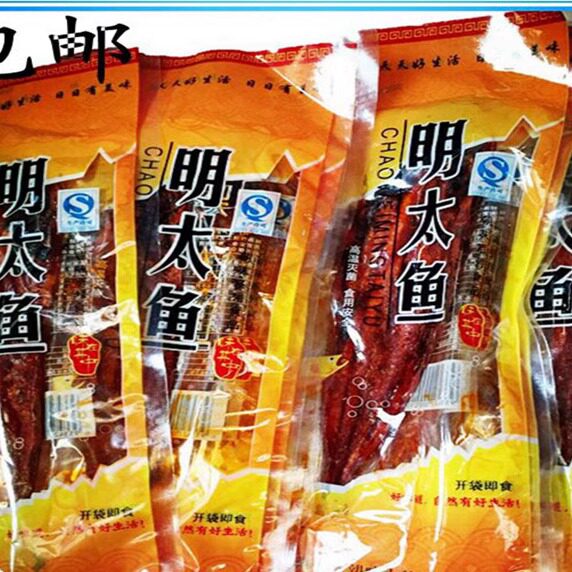 鸡西地产辣鱼特色风味明太鱼 小吃朝味滴道东北特产