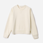 茉莉雅集胶囊套装 双面织加厚保暖含羊毛圆领卫衣女 WWY08058