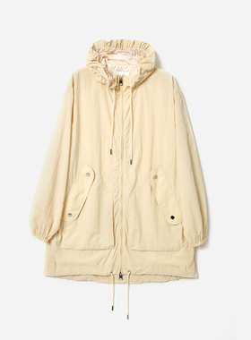 茉莉雅集日本料防水轻盈无压户外休闲连帽外套 WWT07232