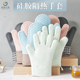 硅胶加棉防烫隔热手套厨房烤箱防滑手套烘焙耐高温加厚微波炉手夹