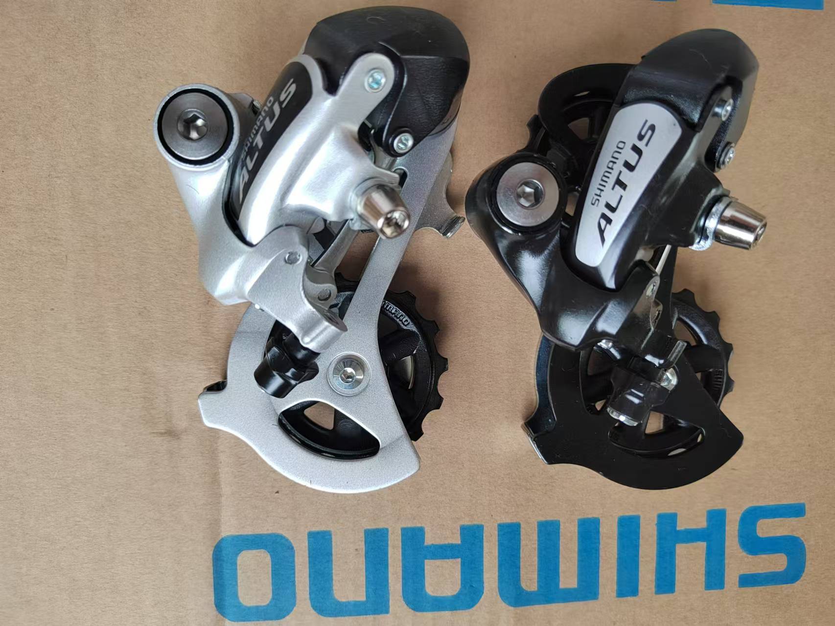 禧玛诺M310后拨链器山地自行车中短腿变速后拨链器自行车后变速